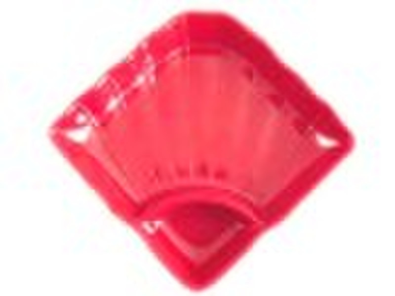 Fanshaped melamine plate