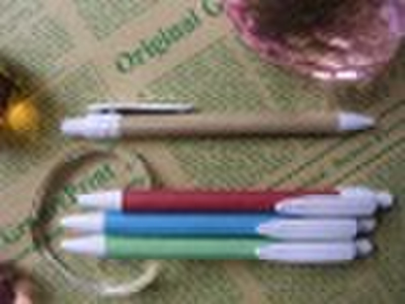 recycled paper gift pen