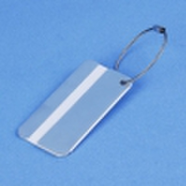 aluminum luggage tag