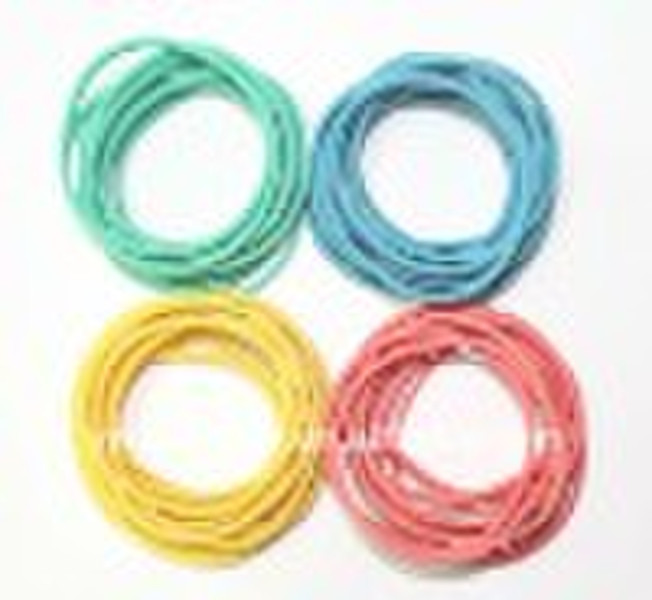 super colorful elasticity rubber band