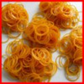 elastic and natural rubber bands