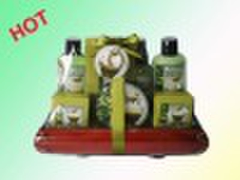 christmas gift bath gift set shower gel/BAMBOO DIS