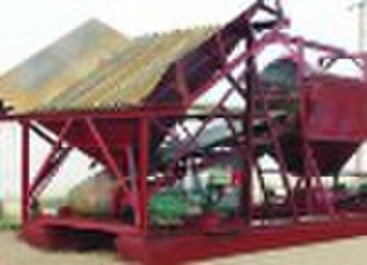 Vertical dry sand sieving machine