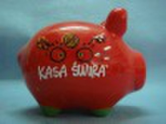 money bank/coin bank/ceramic money bank/ceramic de