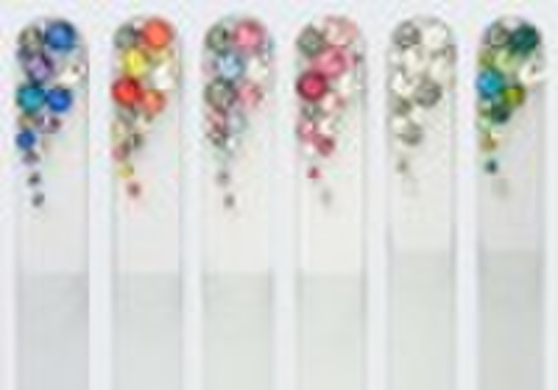 rhinestones glass nail file