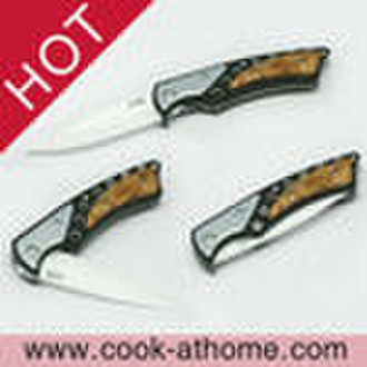 ceramic pocket knife with stainless handle