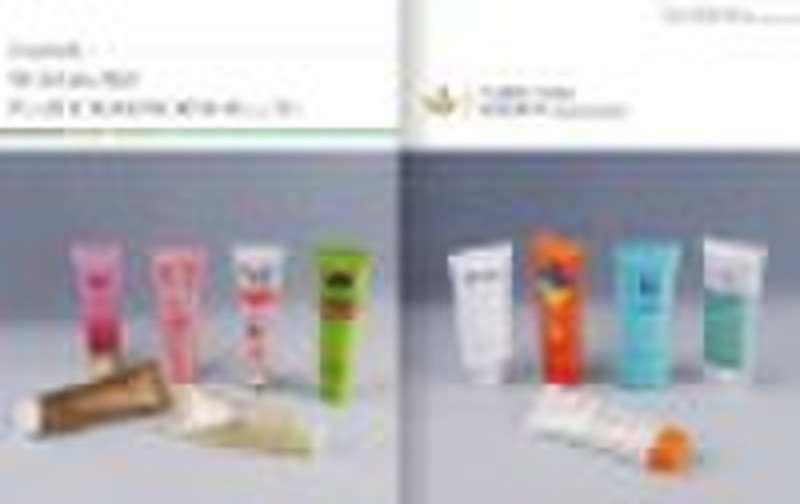 cosmetics plastic tube