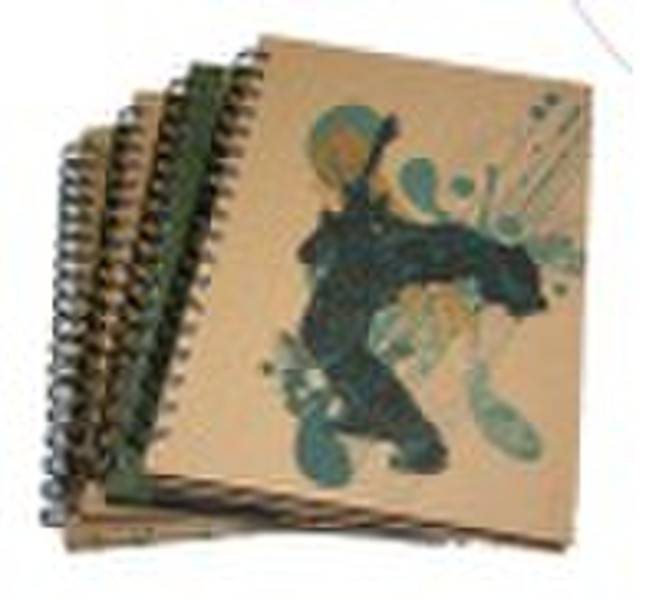 recycled paper notebook