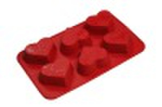 Silicon bakeware/heart shape