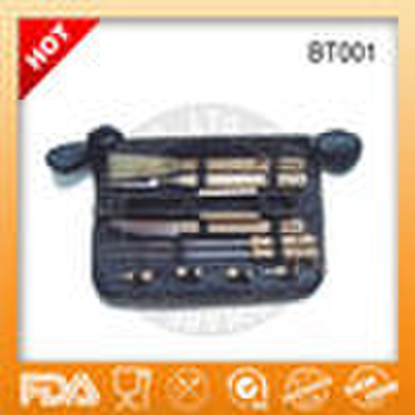 Wooden handle BBQ sets