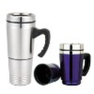 new style double wall stainless steel coffee mug w