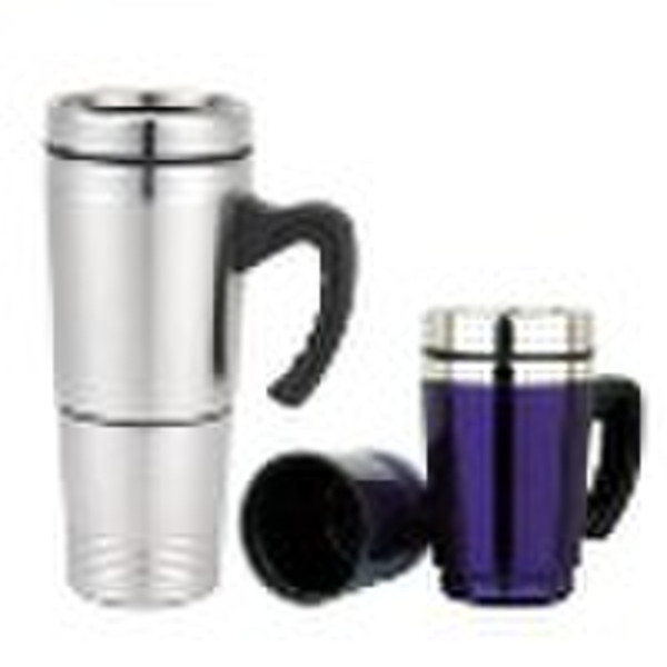 new style double wall stainless steel coffee mug w