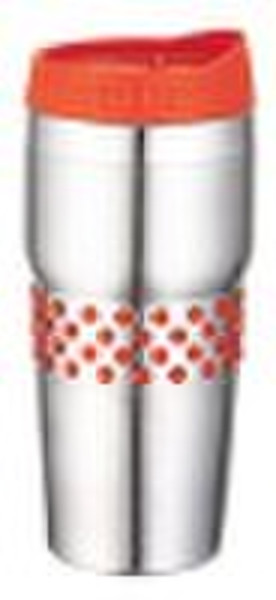 2010 hot selling double wall stainless steel mug w