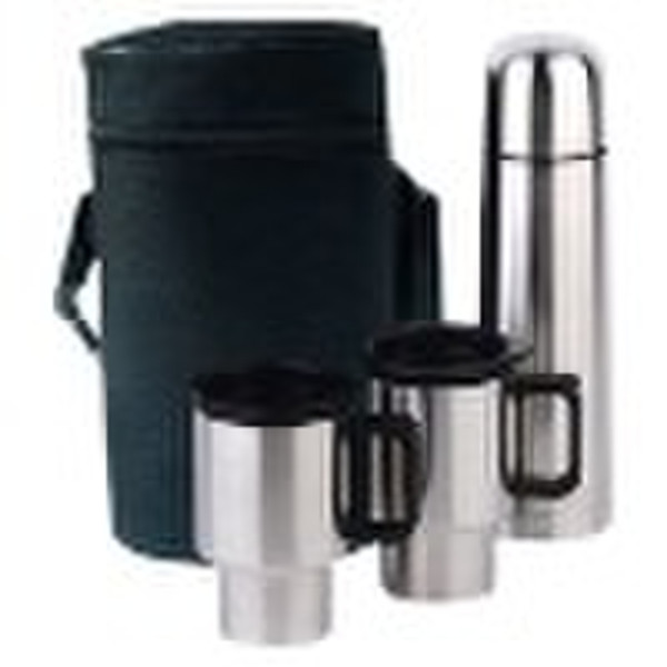 2010 hot sale stainless steel thermos gift set