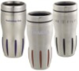 16oz double wall stainless steel travel mug