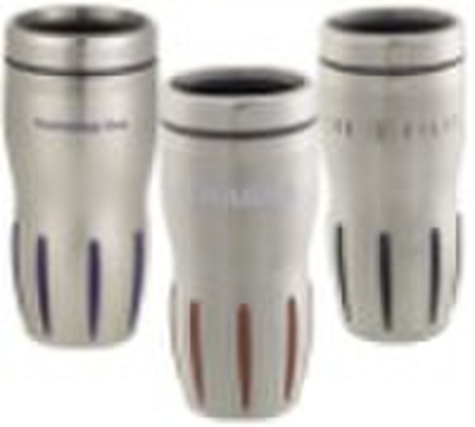 16oz double wall stainless steel travel mug