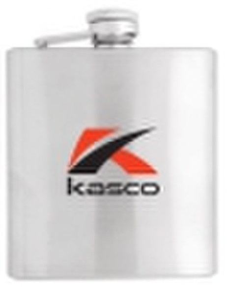 2010 hot selling 6oz stainless steel hip flask for