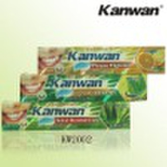 Kanwan Whitening Zahnpasta und Freshing Series