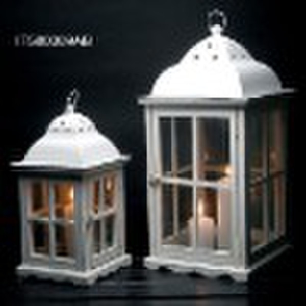 wooden  lantern