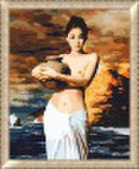 Oil painting (Tao, 100% cotton canvas,high-quality