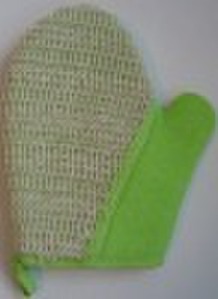 natural ramie bath glove