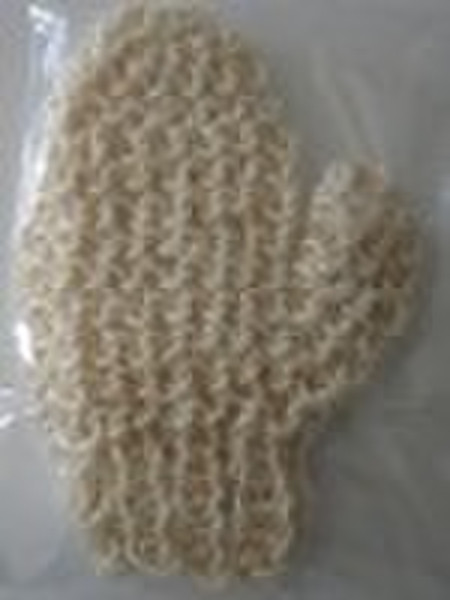 natural sisal glove