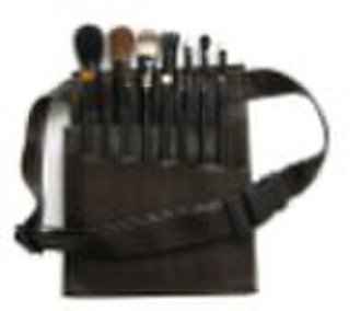 Gürteltasche 15pcs professionellen Pinsel, Make-up Brus