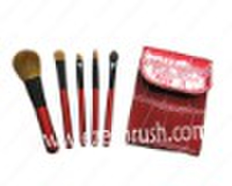 5pcs fashion travel size make up brushes