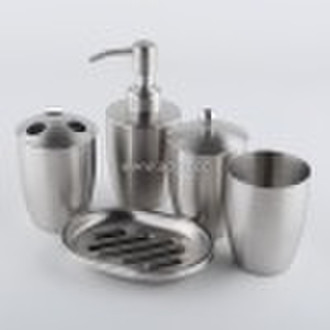 Stainless steel bath sets or bathroom accessory in