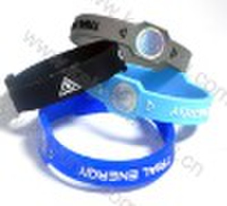 Hot! new silicone rubber wristband bracelets