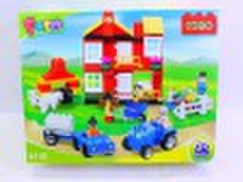 FARM BLOCK/76PCS child educational game