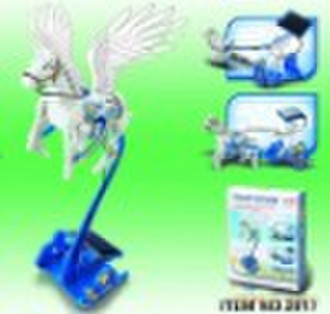 3 in 1 solar flying horse DIY educational toys