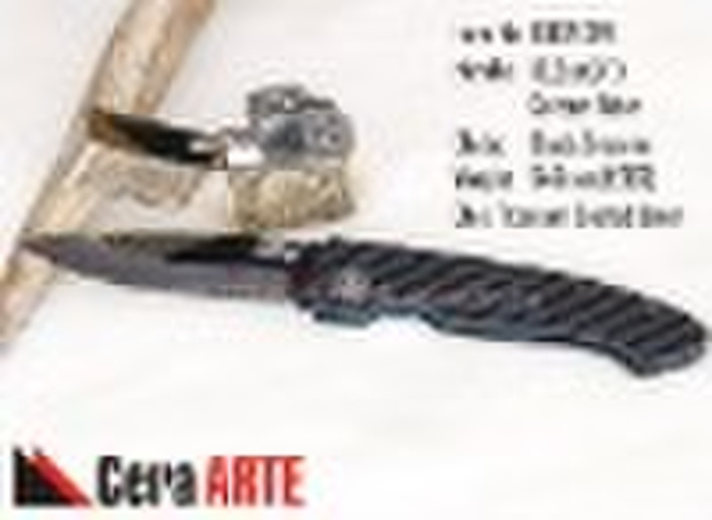 4.25" ceramic folding knife (mirror polished