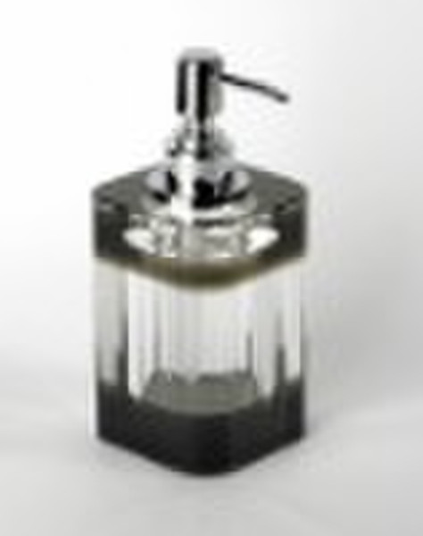 transparent soap dispenser