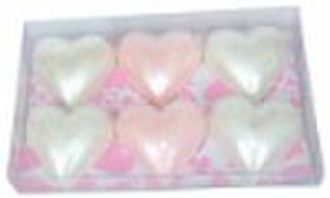 Heart love Bath Bomb (bath fizzer)