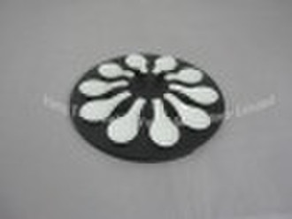 Aluminum Porcelain Spoons with MDF Tray