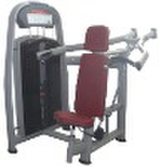 seated shoulder press fitness equipment