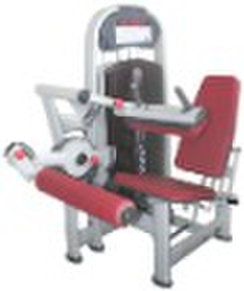 Seated leg curl fitness equipment