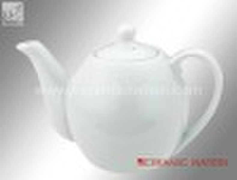 Porcelain Round Teapot