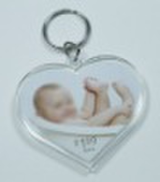 acrylic frame keychain