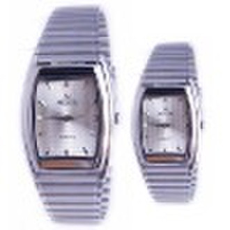 Quartz pair watch