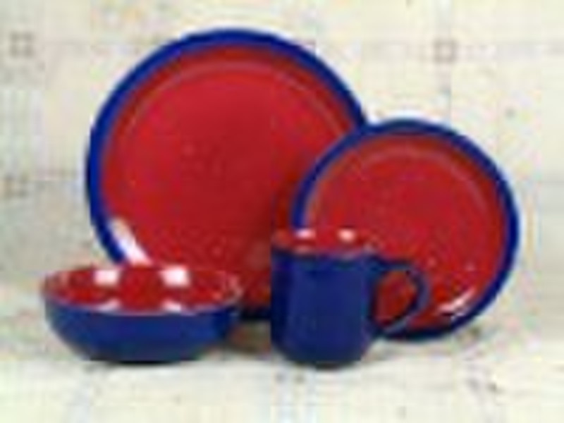colour glaze dinnerware