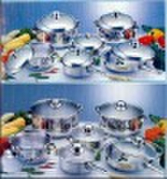 stainless steel  cookware set