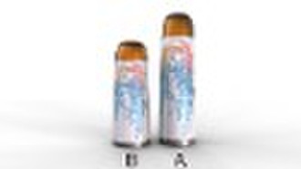 Bullet type stainless steel vacuum flask with cool