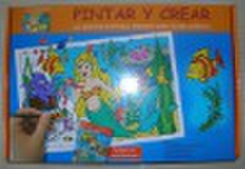 Craft Kit Paint and Decorate Your Own Mermaid  Can