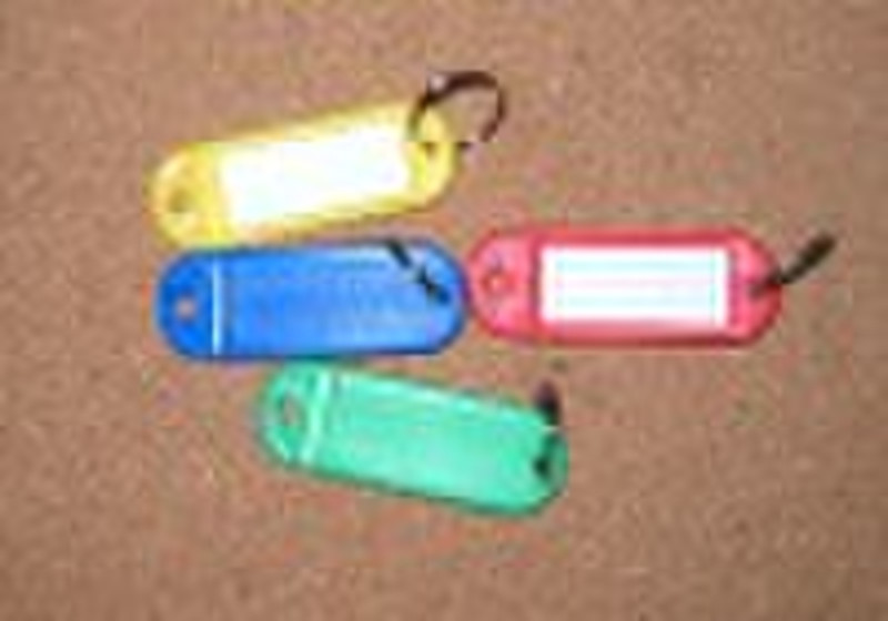 Plastic keychain