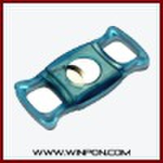 Blue Plastic Cigar Cutter