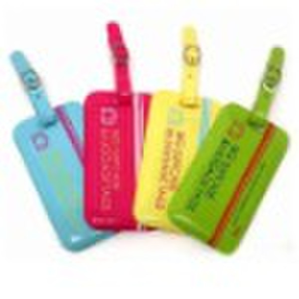 PVC luggage tag,EN71,CPSIA,ROSH