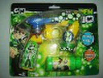 flashing BEN 10 toys Bubble  gun