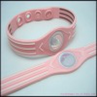 Silicone magnetic bracelet